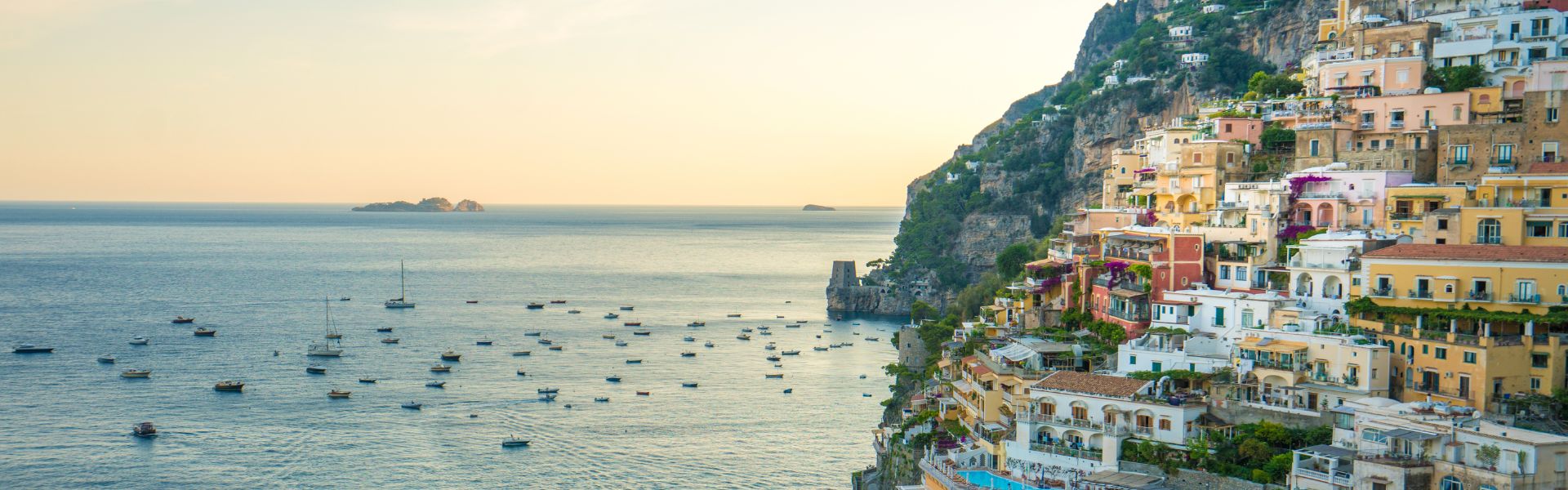 Yacht charters on the Amalfi Coast, Italy